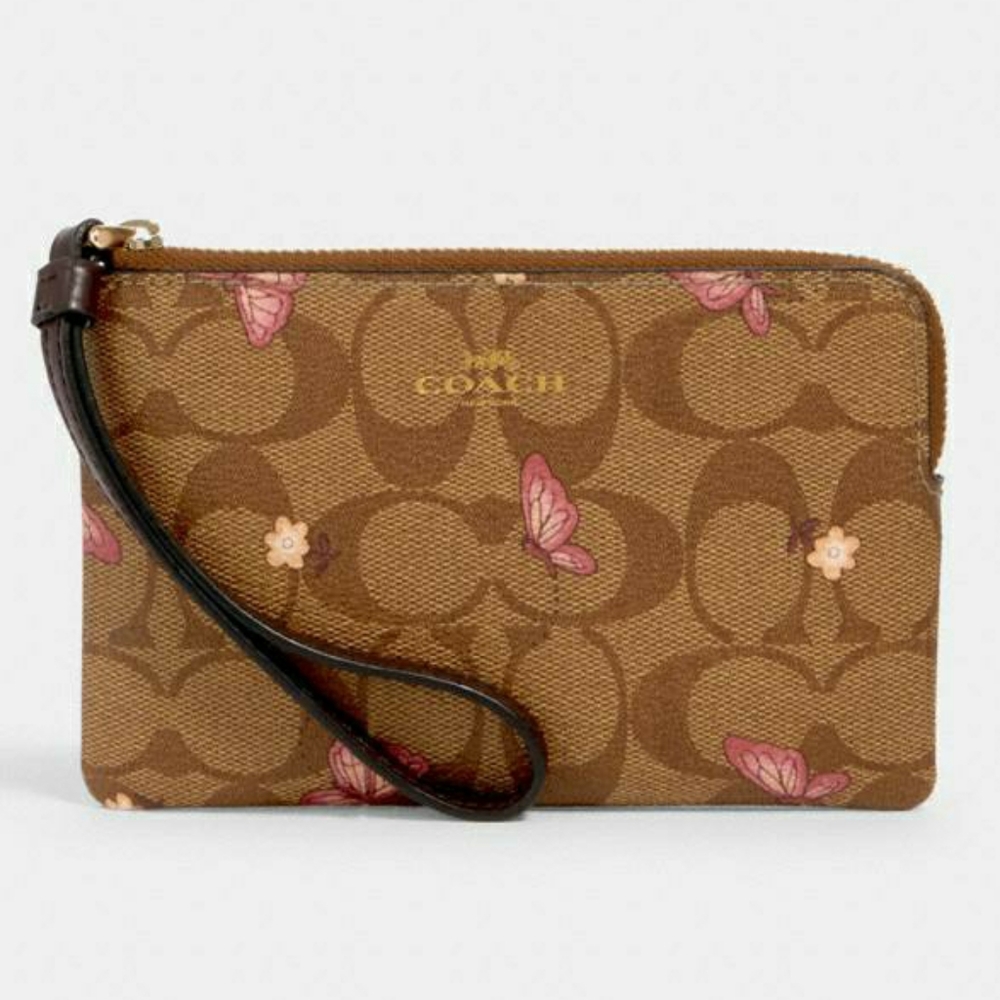 Coach Butterfly Wristlet New - Picture 5 of 7